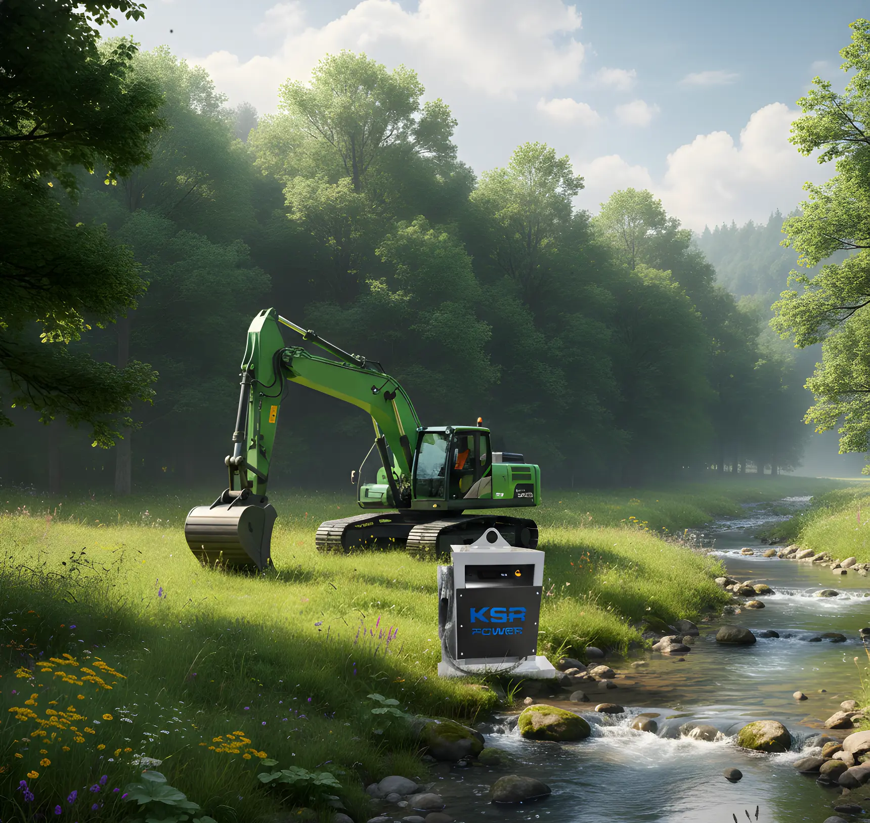 ksr steelx excavator